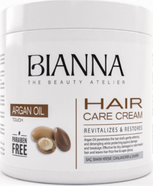 Saç Bakım Kremi 500 Ml Argan Touch (Parabensiz)