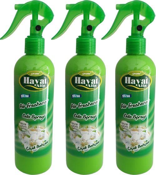 Oda Kokusu Sprey 350 Ml Çiçek Bahçesi 3 Adet