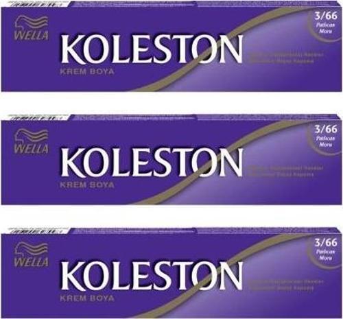 Koleston Tüp Boya 50 ml - 3.66 Patlıcan Moru 3 Adet