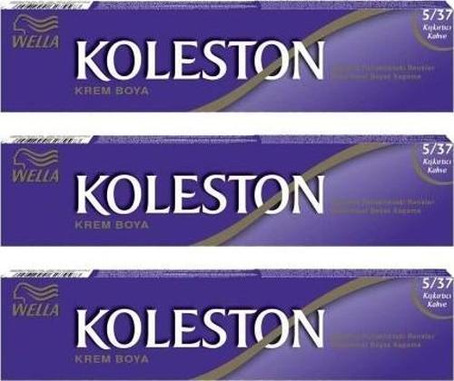 Koleston Tüp Boya 50 ml - 5.37 Kışkırtıcı Kahve 3 Adet
