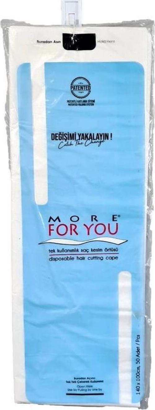 Kesim Önlüğü 50'li Yapışkanlı Parfümlü 100*140 Cm
