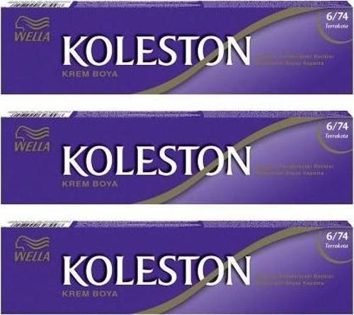 Koleston Tüp Boya 50 ml - 6.74 Terrakota 3 Adet