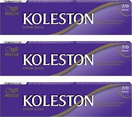 Koleston Tüp Boya 50 ml - 7.0 Kumral 3 Adet