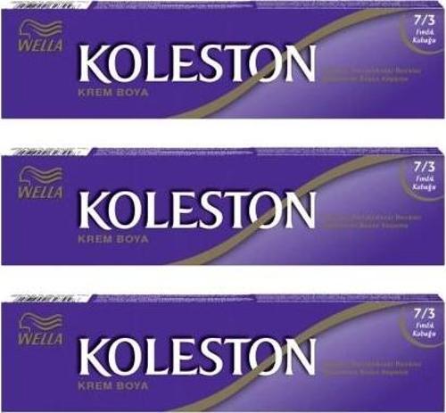 Koleston Tüp Boya 50 ml - 7.3 Fındık Kabuğu 3 Adet