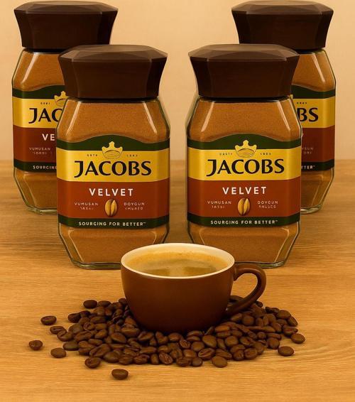 Velvet %100 Çözünebilir Kahve 95 gr x 4 Adet