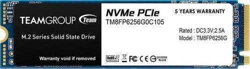 MP33 256GB 1600/1000MB/s NVMe PCIe Gen3x4 M.2 SSD Disk (TM8FP6256G0C101)