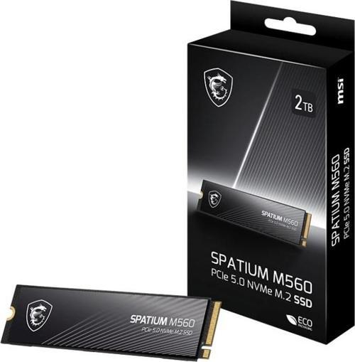 Spatium M560 2 TB 10300/8700MB/s PCIe Gen5.0 NVMe M.2 SSD Disk