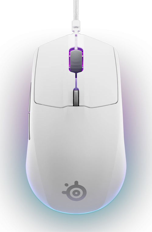 Rival 3 Gen 2 SSM62516 Optik 6 Tuş 8500DPI Beyaz Kablolu Gaming (Oyuncu) Mouse