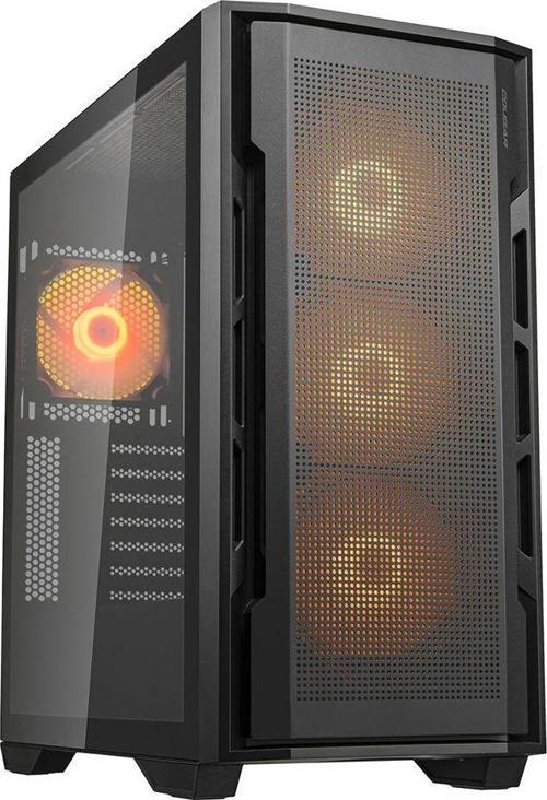 UNIFACE 750W 80+ 4x120mm RGB CGR-5C78B-RGB Mid-Tower Temperli Cam Siyah Gaming (Oyuncu) Kasa