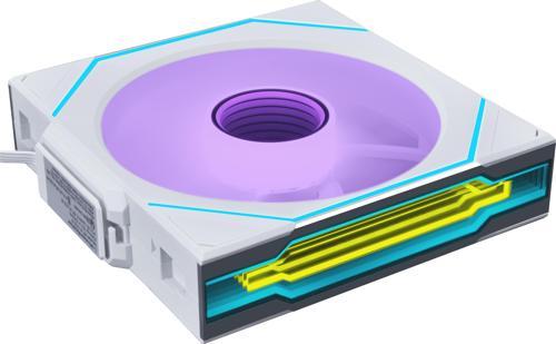 UNI FAN REVERSE SL-INFINITY WIRELESS 1x120mm Beyaz Kasa Fanı (G99.12RSLIN1W1W.00)