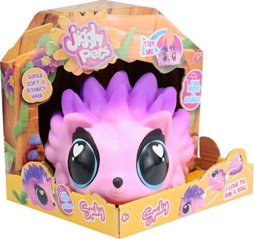JGG02100 Jiggly Pets Sesli Pembe Kirpi - JP015-PI