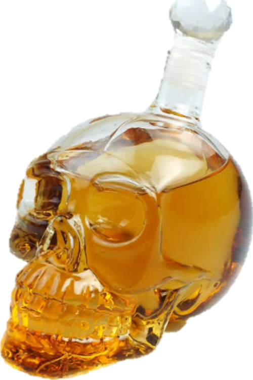 Kuru Kafa Şişe  Crystal Head 1lt