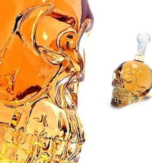 Crystal Head Kuru Kafa Cam Şişe