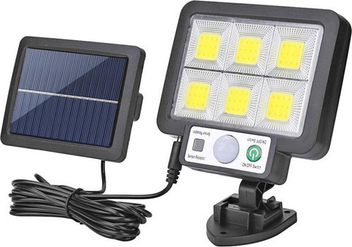 SOLAR PANELLİ HAREKET SENSÖRLÜ ÜÇ MODLU DUVAR LAMBASI (5060)