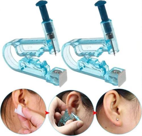 Tek Kullanımlık Kulak Delme Aparatı Piercing Küpe Tabancası Hijyenik Kulak Delme Kiti  GO506083117