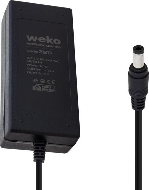 19 VOLT 4.74 AMPER 90 WATT 5.5*2.5 UÇLU NOTEBOOK ADAPTÖR YERLİ ÜRETİM  GO50601272740