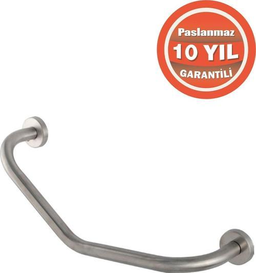 Paslanmaz Çelik Mat Engelli Küvet Tutamak 40 Cm