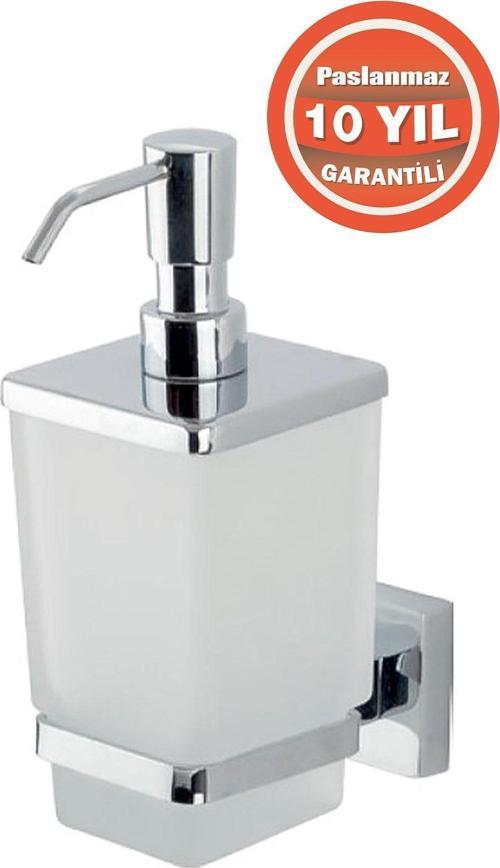 Paslanmaz Pirinç Tamay Montajlı Sıvı Sabunluk