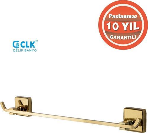 Paslanmaz Pirinç 50 Cm Kumru Uzun Havluluk 50 Cm Altın