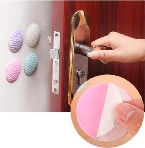 Çok Amaçlı Silikon Kapı Duvar Koruyucu Tampon - 4lü Paket