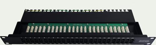 Beek 50 port CAT 3 ISDN Patch Panel, zırhsız, 8P4C, LSA, 1U, kabinete monte edilebilir&lt;br&gt;
Beek CAT 3 ISDN Patch Panel, unshielded, 50-port RJ45, 8P4C, LSA, 1U, rack mount