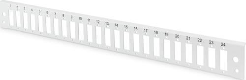 Digitus DN-96200-QL Sürgülü Boş Fiber Optik Sonlandırma Kutusu için Ön Panel, Kilit Mekanizmalı, 24x SC Duplex, 1U&lt;br&gt;
Digitus DN-96200-QL Fiber Optic Splice Box Front Panel, quick lock, 24x SC 