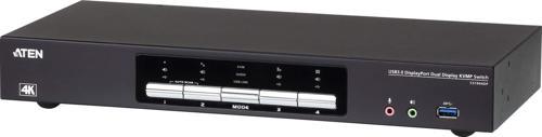 4-Port USB 3.0 4K DisplayPort Dual Display KVMP™ Switch