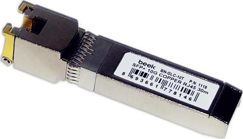 Beek 10Gbase SFP+ Bakır RJ45, 30m (10G bakır SFP modül.. Cisco, Alcatel, Juniper, ATI, Ruijie ürünleriyle uyumlu