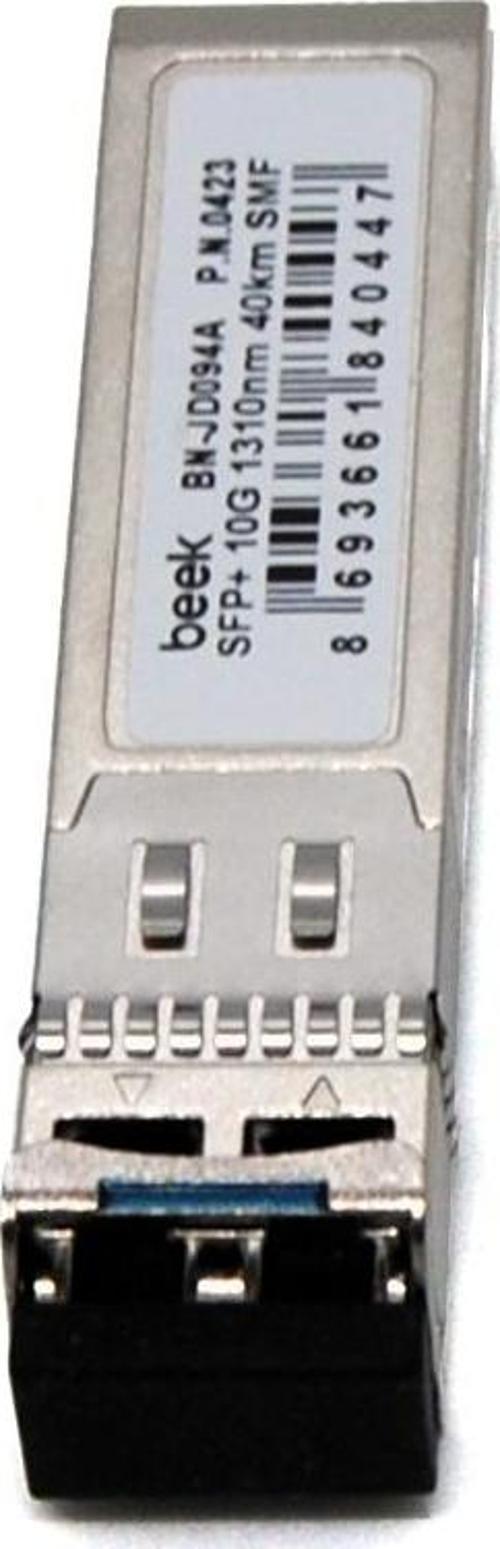Beek HP 10 Gigabit SFP+ Modül, Singlemode, 1310nm, 40 km, HP/Aruba ürünleriyle uyumlu&lt;br&gt;
Beek HP 10 Gigabit SFP+, Singlemode, 1310nm, 40 km, HP/Aruba Enabled