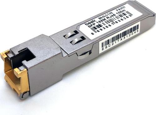Beek 100Base-T RJ45 100M SFP Transceiver, Cisco, Extreme, NORTEL, ZTE, Huawei, Alcatel, ZyXEL, Netgear, AVAYA, Juniper, Linksys, Enterasys ürünleriyle uyumlu