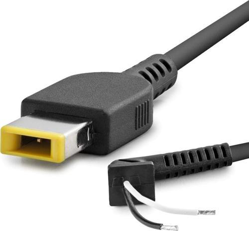 Notebook Adaptör Kablosu Usb Pın Yoga Lenovo 120W-150W Siyah HDX5562