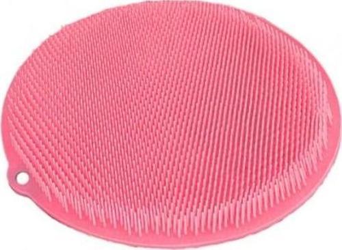 Yuvarlak Vantuzlu Banyo Sırt Kese Matı 26 cm
