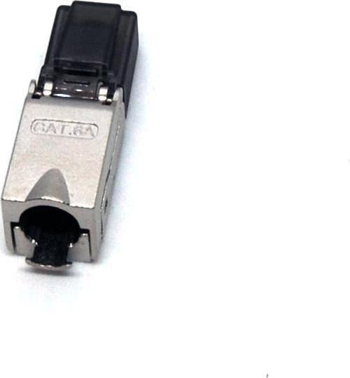 Beek Cat6A Zırhlı Saha Tipi Konektör, 500Mhz /10Gbps, Aletsiz Sonlandırma&lt;br&gt;
Beek CAT6A Shielded Field Termination Plug, 500MHz / 10Gbps, Tool-free installation With strain relief boot