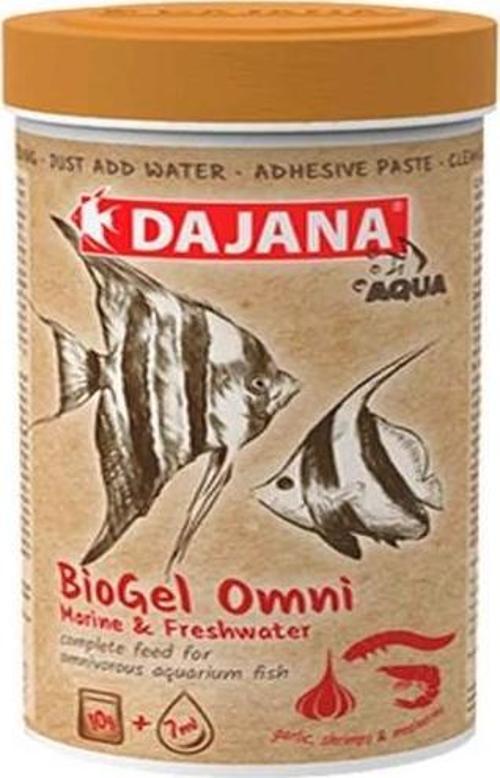 BioGel Jel Akvaryum Balık Yemi Omnivore 50 Gr