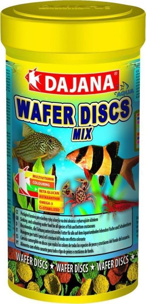 Wafers Disc Mix Akvaryum Balık Yemi 250ml 100gr