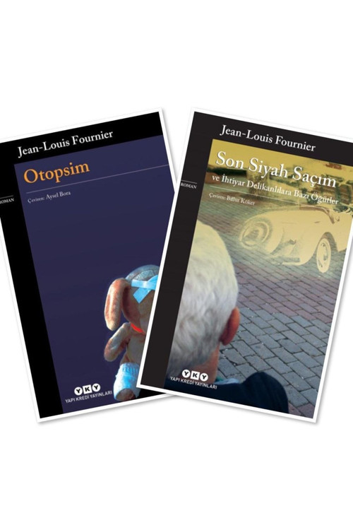 Otopsim - Son Siyah Saçım, Jean-louis Fournier (2 Kitap), Caprice B112 Kalem Hediye