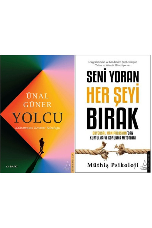 Yolcu + Seni Yoran Her Şeyi Bırak / 2 Kitap Set
