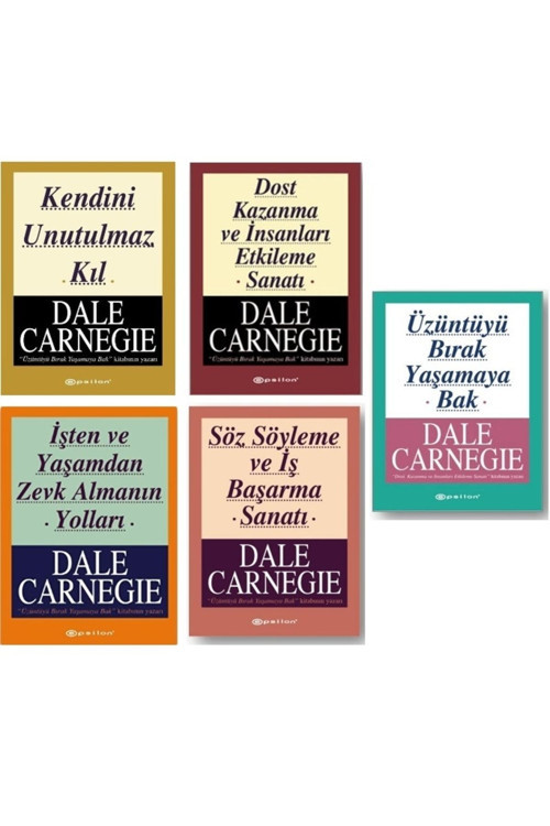Kendini Unutulmaz Kıl - Dost Kazanma Ve Insanları Etkileme Sanatı / 5 Kitap - Dale Carnegie