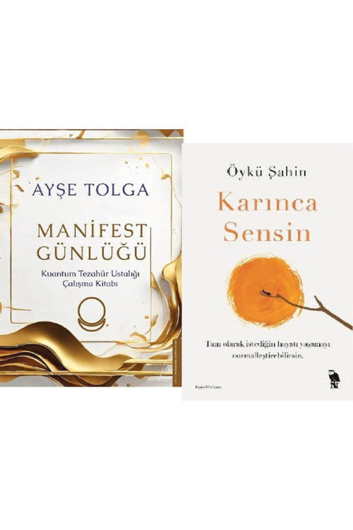 Manifest Günlüğü + Karınca Sensin / 2 Kitap Set