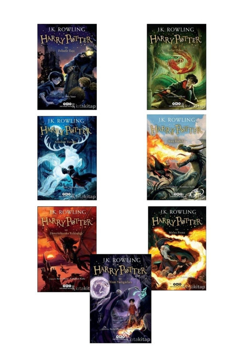 Harry Potter 7 Kitap Tüm Seti - J.k Rowling - Tatil Seti