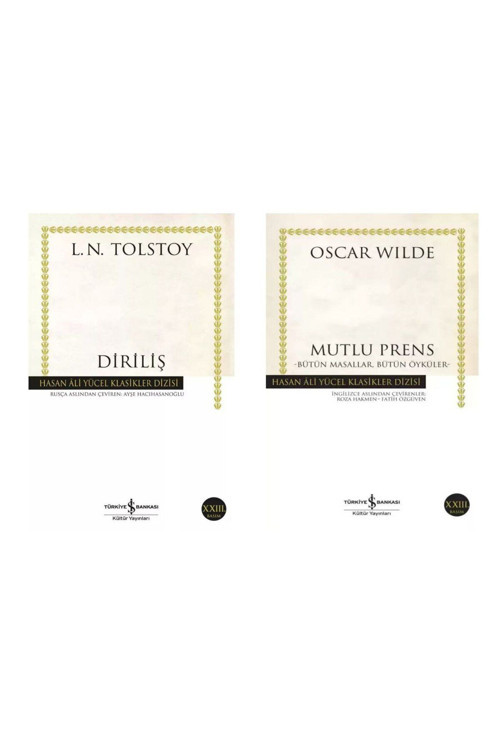 Diriliş - Lev Nikolayeviç Tolstoy - Mutlu Prens Bütün Masallar Bütün Öyküler (Ciltsiz) Oscar Wilde