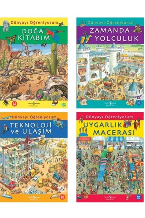 Dünyayı Öğreniyorum Serisi 4 Kitap