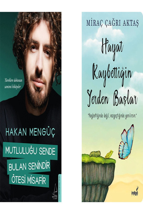 Mutluluğu Sende Bulan Senindir Ötesi Misafir +hayat Kaybettiğin Yerden Başlar 2 Kitap Set