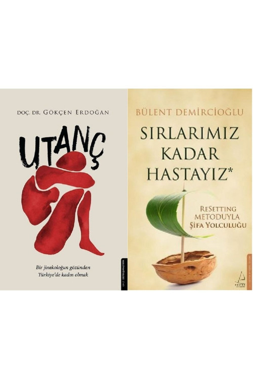 Utanç + Sırlarımız Kadar Hastayız / 2 Kitap Set