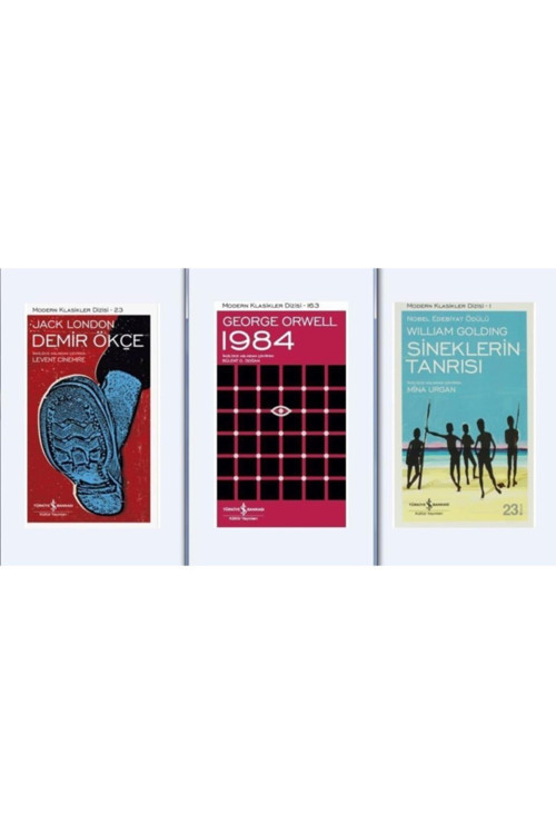 Distopya Seçkisi (3 Kitap); "1984, Sineklerin Tanrısı, Demir Ökçe"