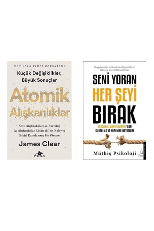 Atomik Alışkanlıklar James Clear - Seni Yoran Her Şeyi Bırak Müthiş Psikoloji