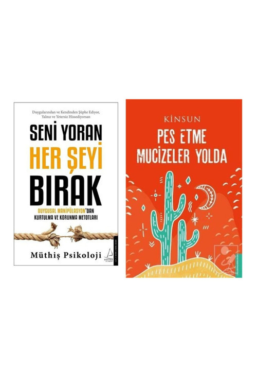 Seni Yoran Her Şeyi Bırak-pes Etme Mucizeler Yolda 2'li Set