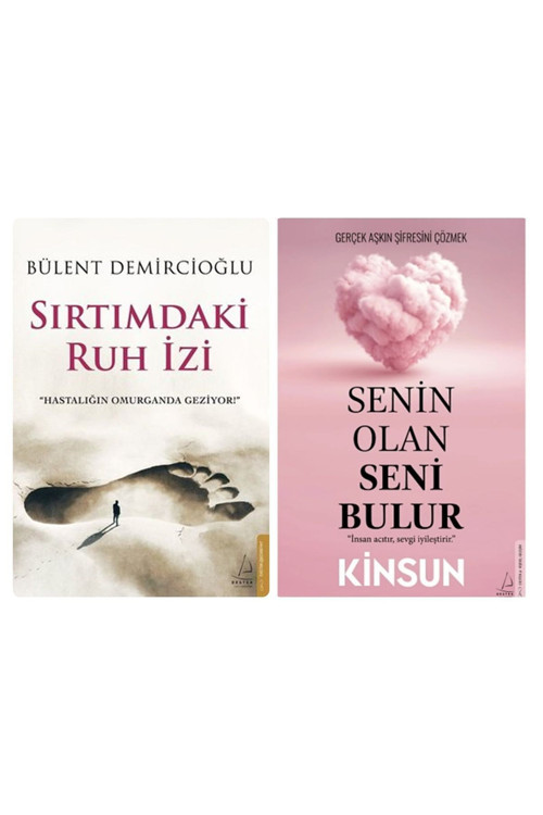 Sırtımdaki Ruh İzi Bülent Demircioğlu- Senin Olan Seni Bulur Kinsun 2 Kitap