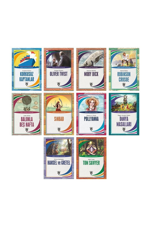 7-12 Yaş Dünya Çocuk Klasikleri 10lu Set 2