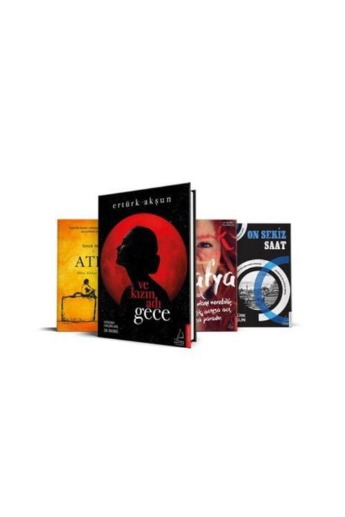 Agafya,ve Kızın Adı Gece,on Sekiz Saat,ateş,ertürk Akşun 4 Kitap
